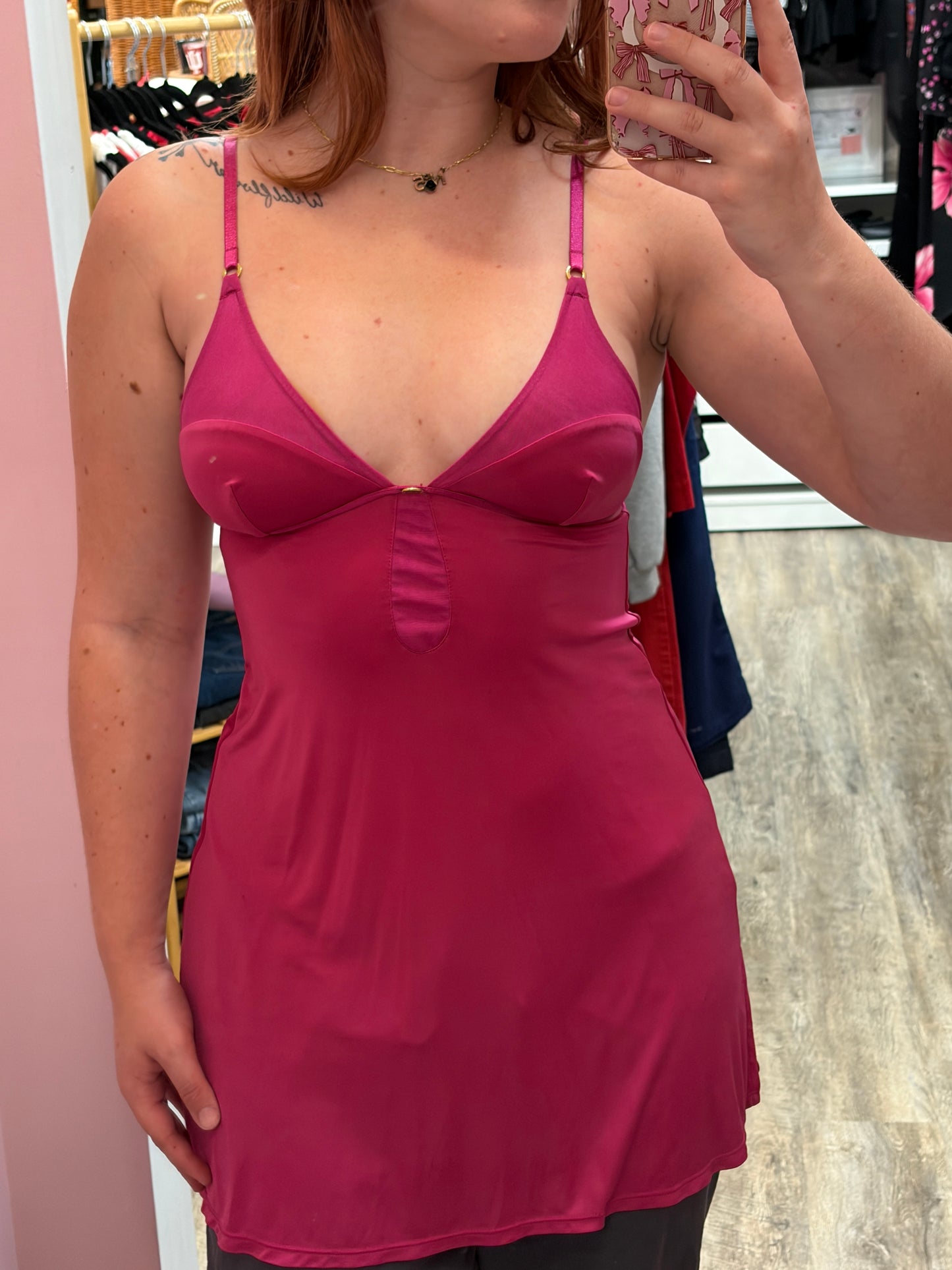 Victoria's Secret Vintage Y2K Satin Slip - XS