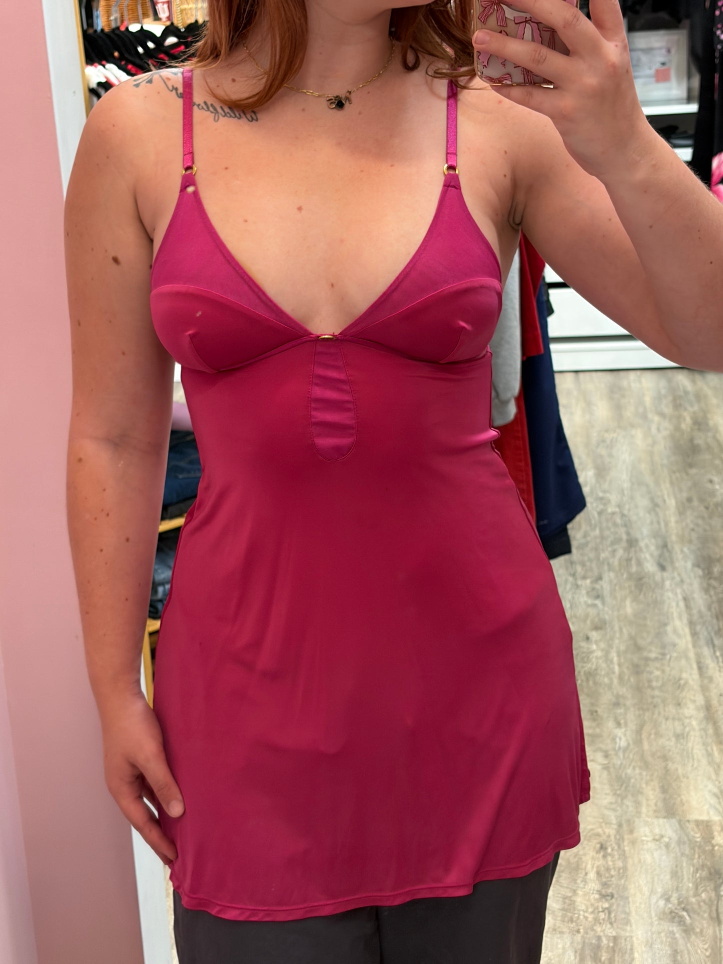 Victoria's Secret Vintage Y2K Satin Slip - XS