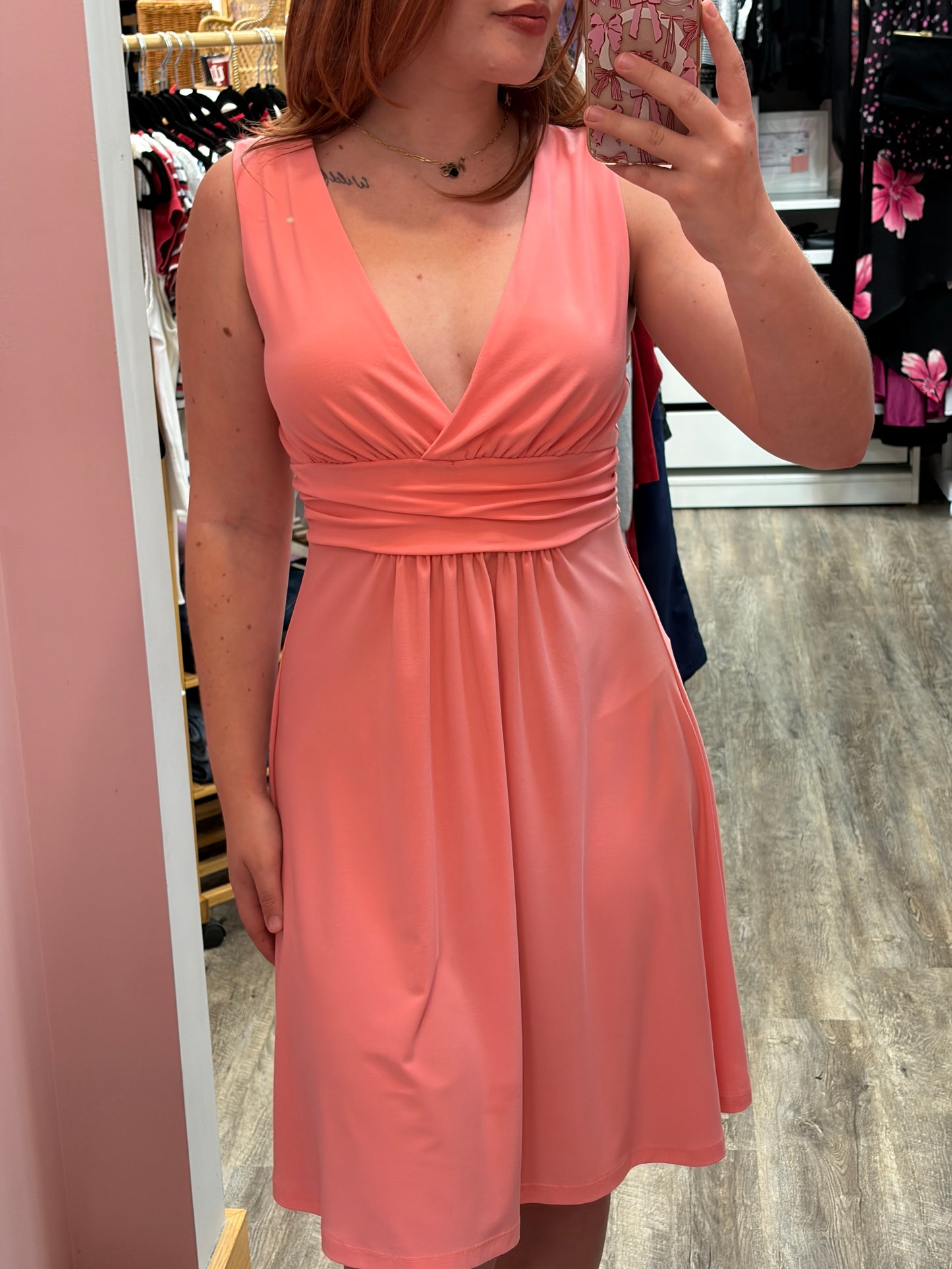 Vintage Y2K Pink Soft Dress - Size S/M