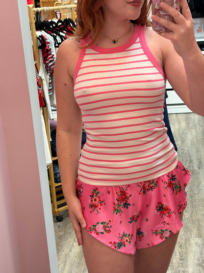 Gap Cotton Stripe Tank - XS