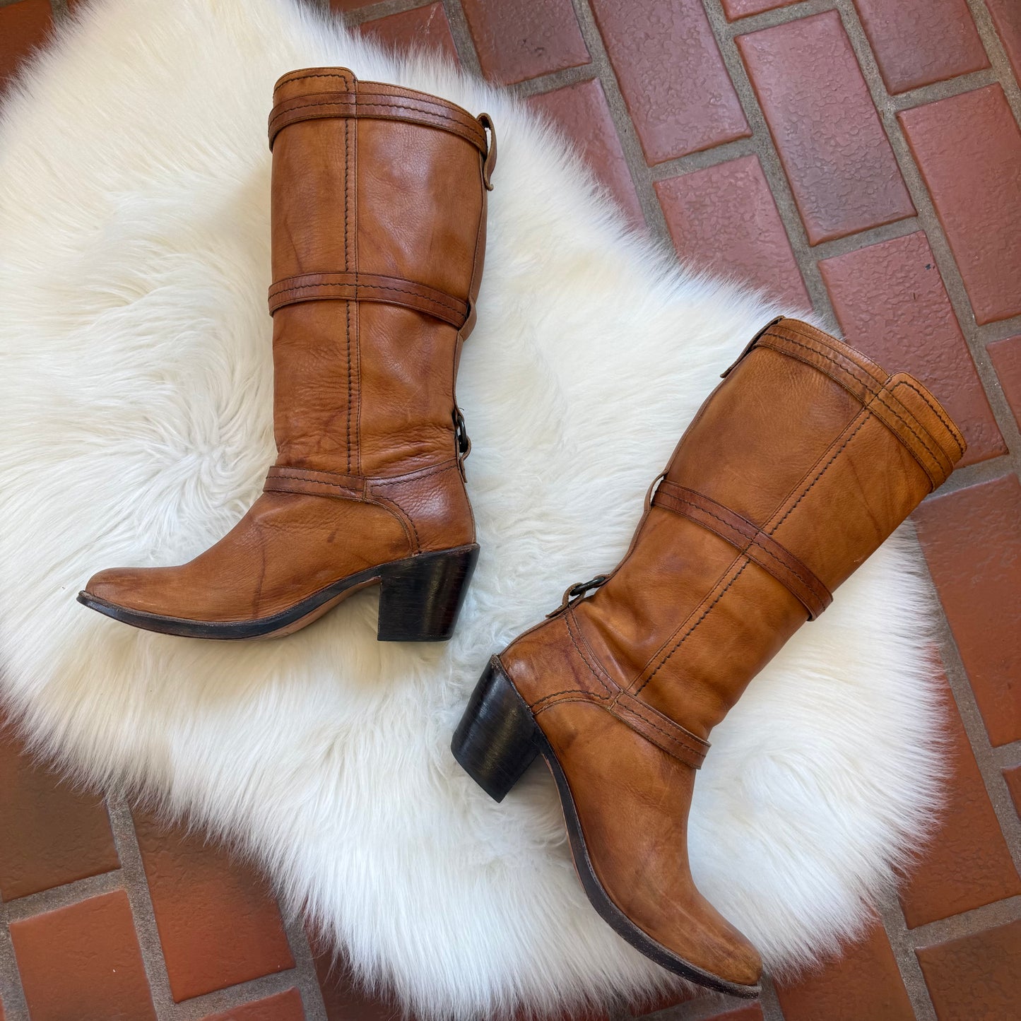 Frye Authentic Leather Boots - best 8/8.5
