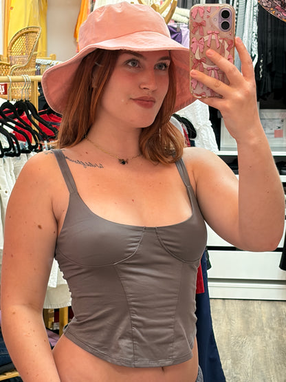 Vintage INC Sun Protection Floppy Hat - New