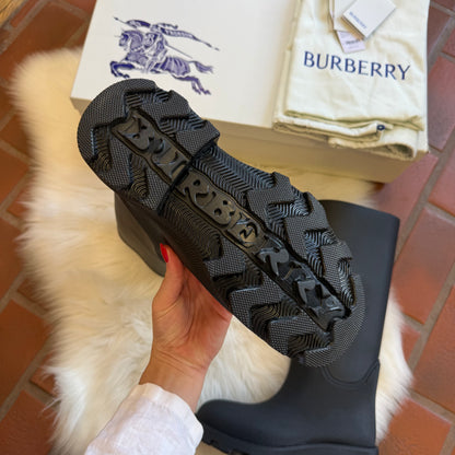 Burberry Authentic Brand New Rain Boots - size 9