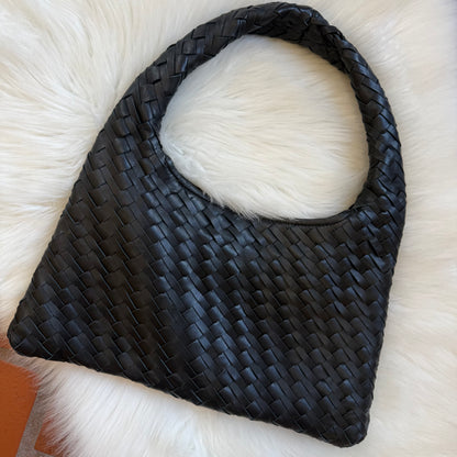 Walter Baker Designer "Haven Mini Bag", Woven Leather - New