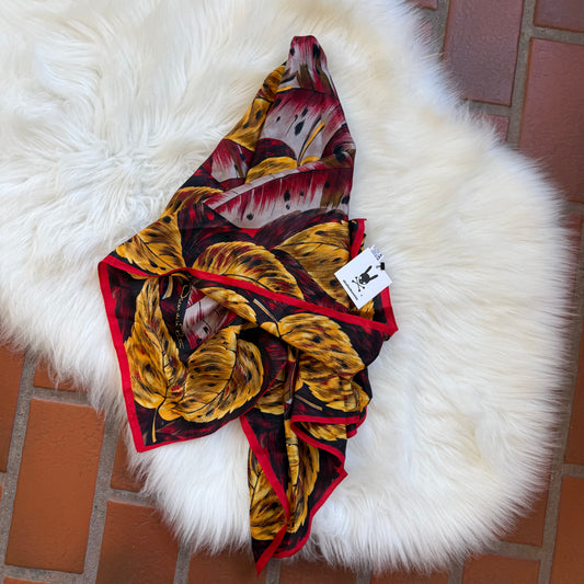 Oscar de la Renta Vintage Designer 100% Silk Oblong Scarf - New