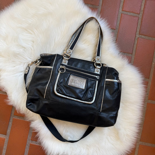 Coach Y2K Poppy Leather Tote - Excellent Condition