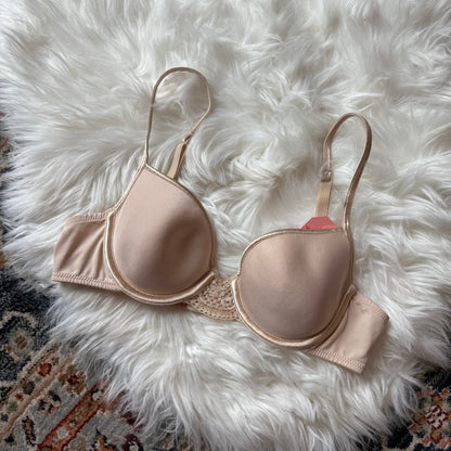Vintage Victoria's Secret Beige Bra - 34B