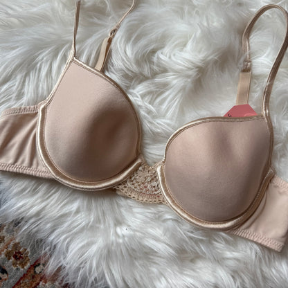 Vintage Victoria's Secret Beige Bra - 34B