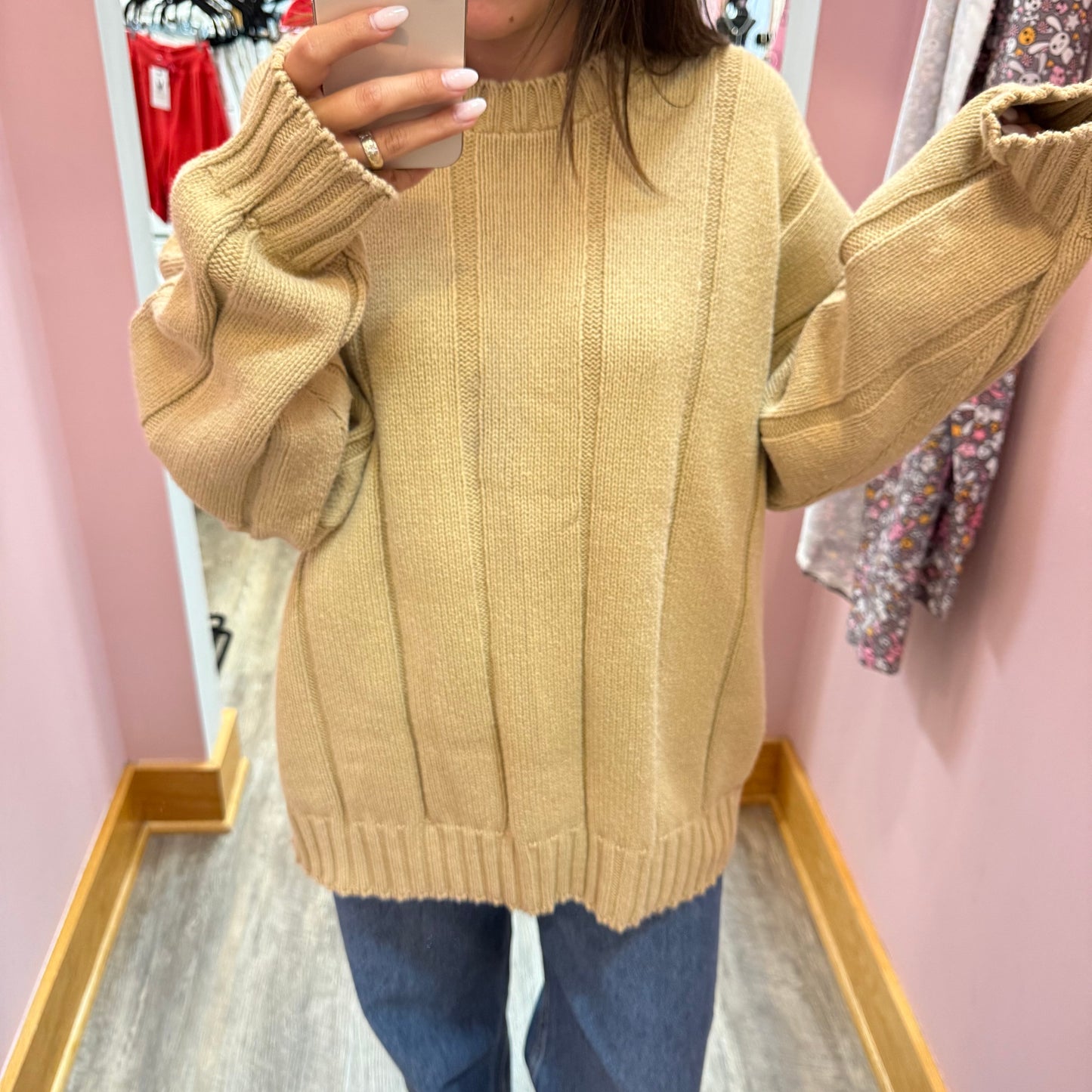 Vintage "John Weitz" Cotton Knit Pullover