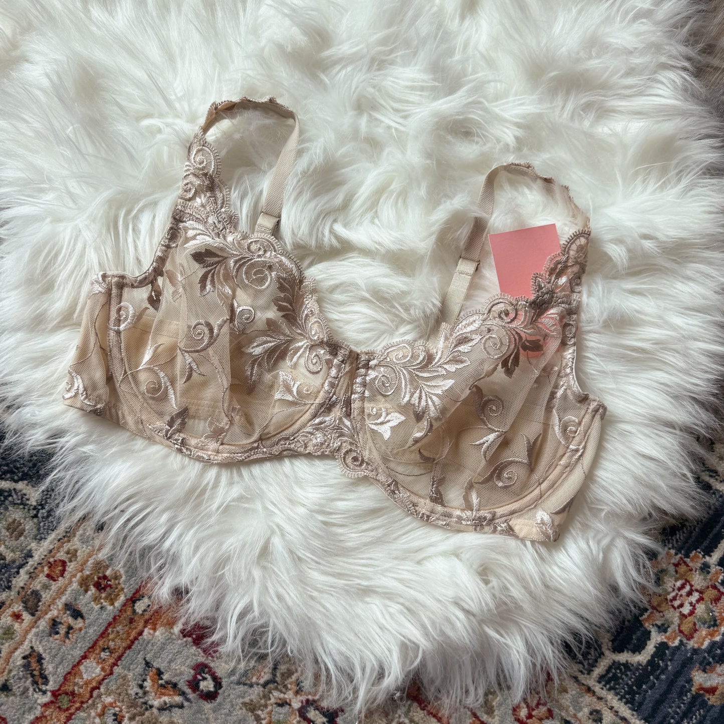Soma Sheer Lace Bra - 34D