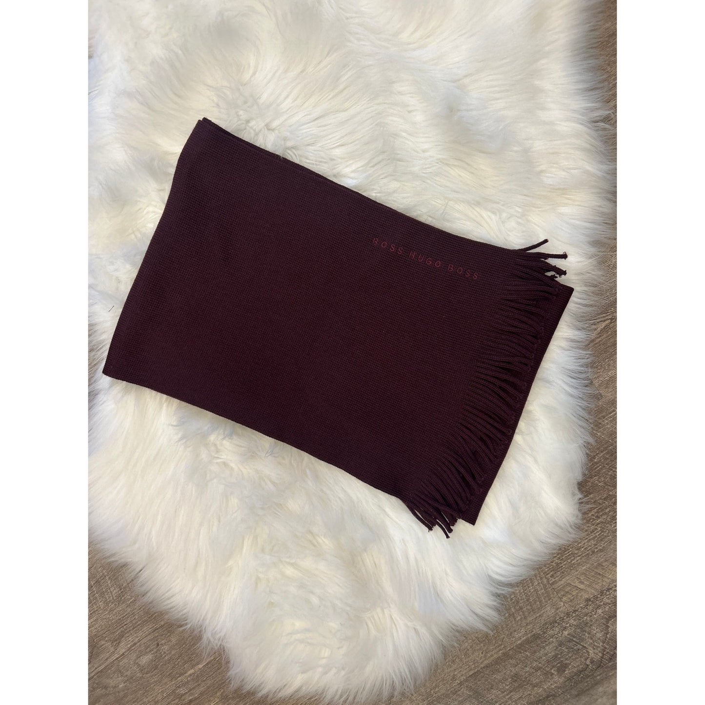 Vintage Hugo Boss Wool Scarf