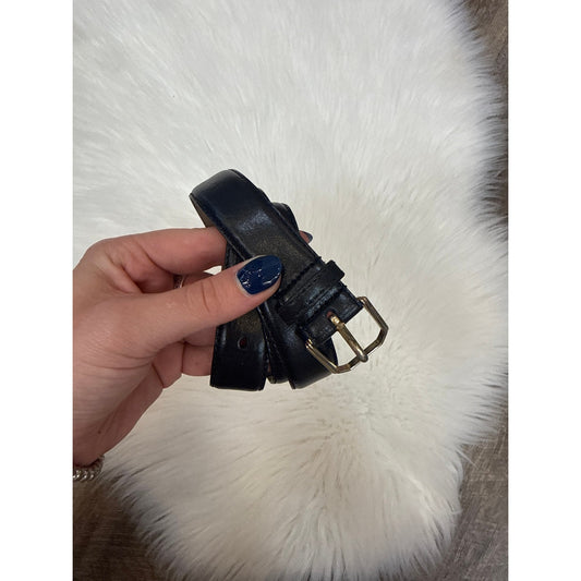 Vintage Leather Belt - Size 36