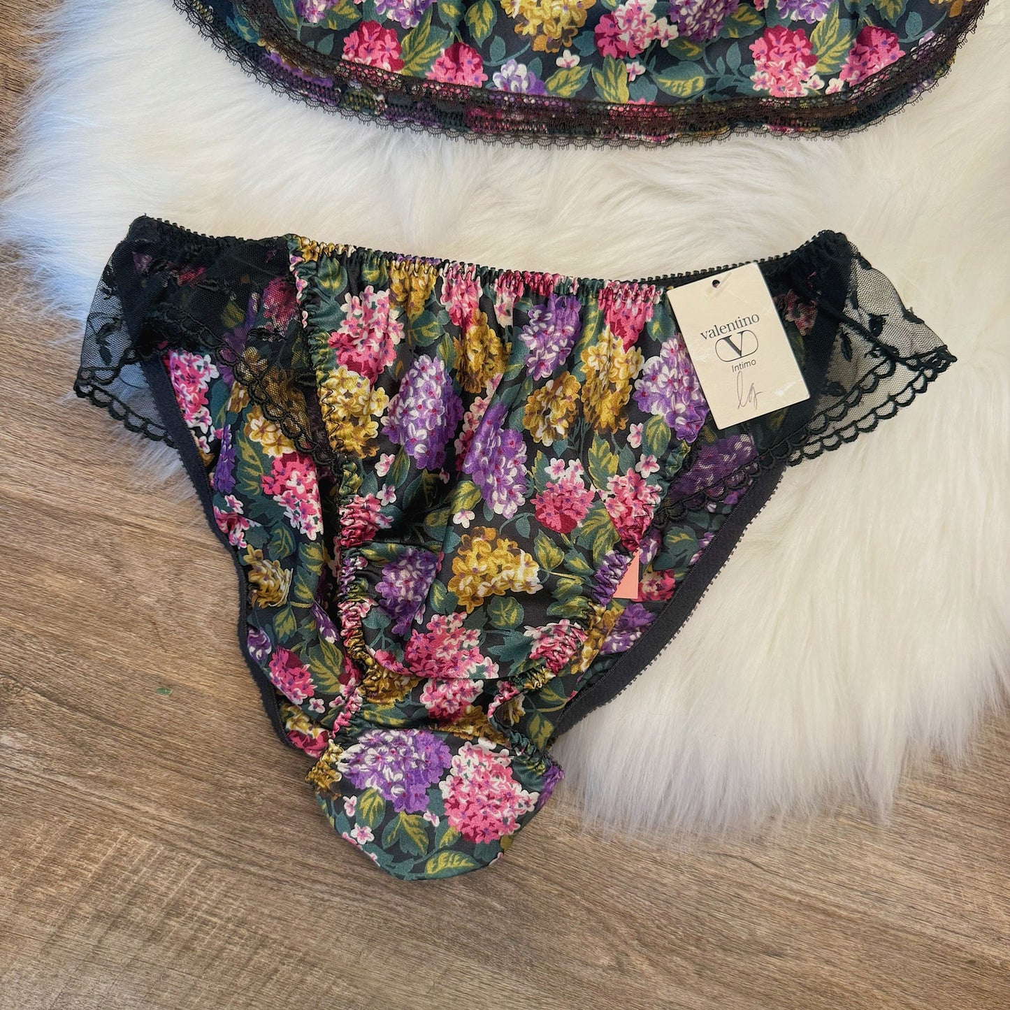 Valentino Intimo Vintage Satin Lounge Set - Size M/L