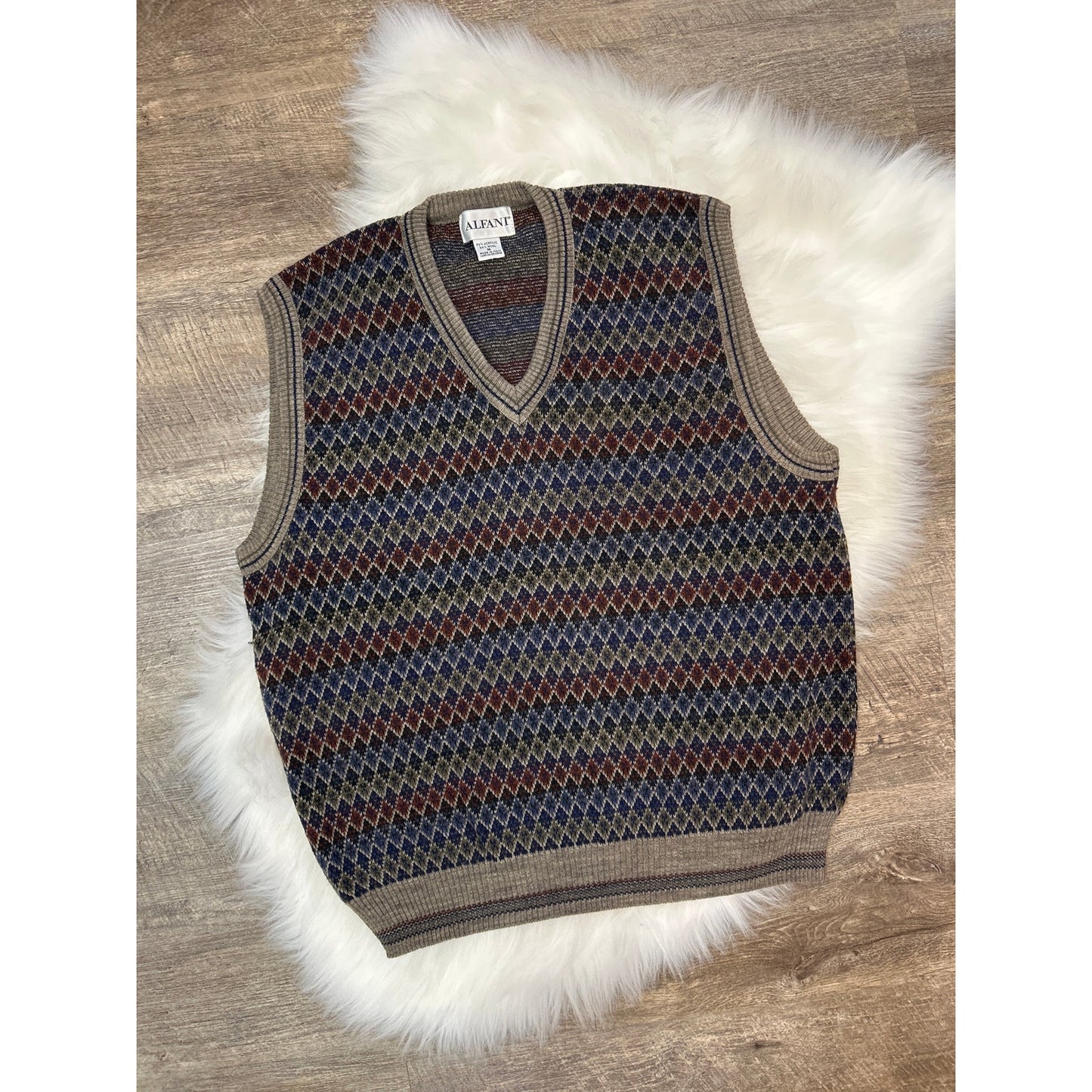 Vintage Alfani Sweater Vest - Size M
