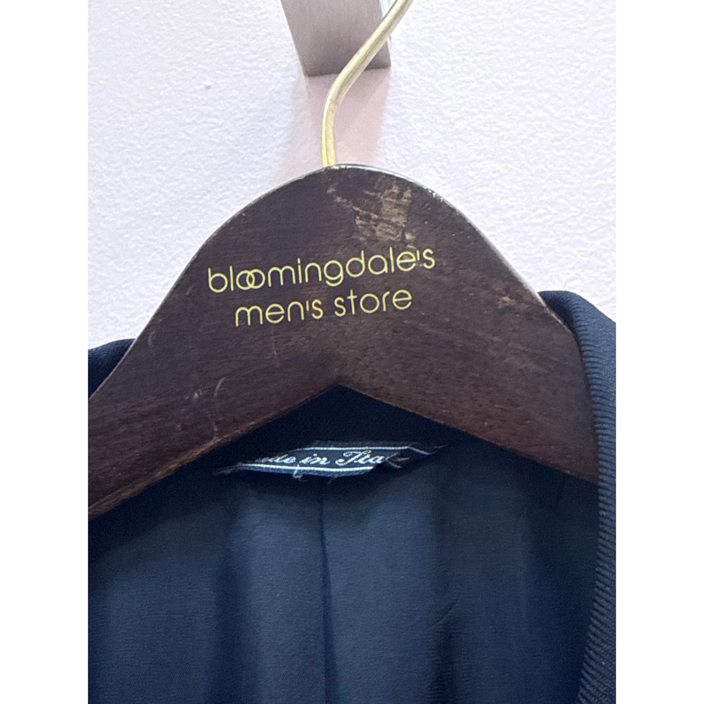 Vintage Abital Made in Italy Wool Suit Jacket - Size 40R
