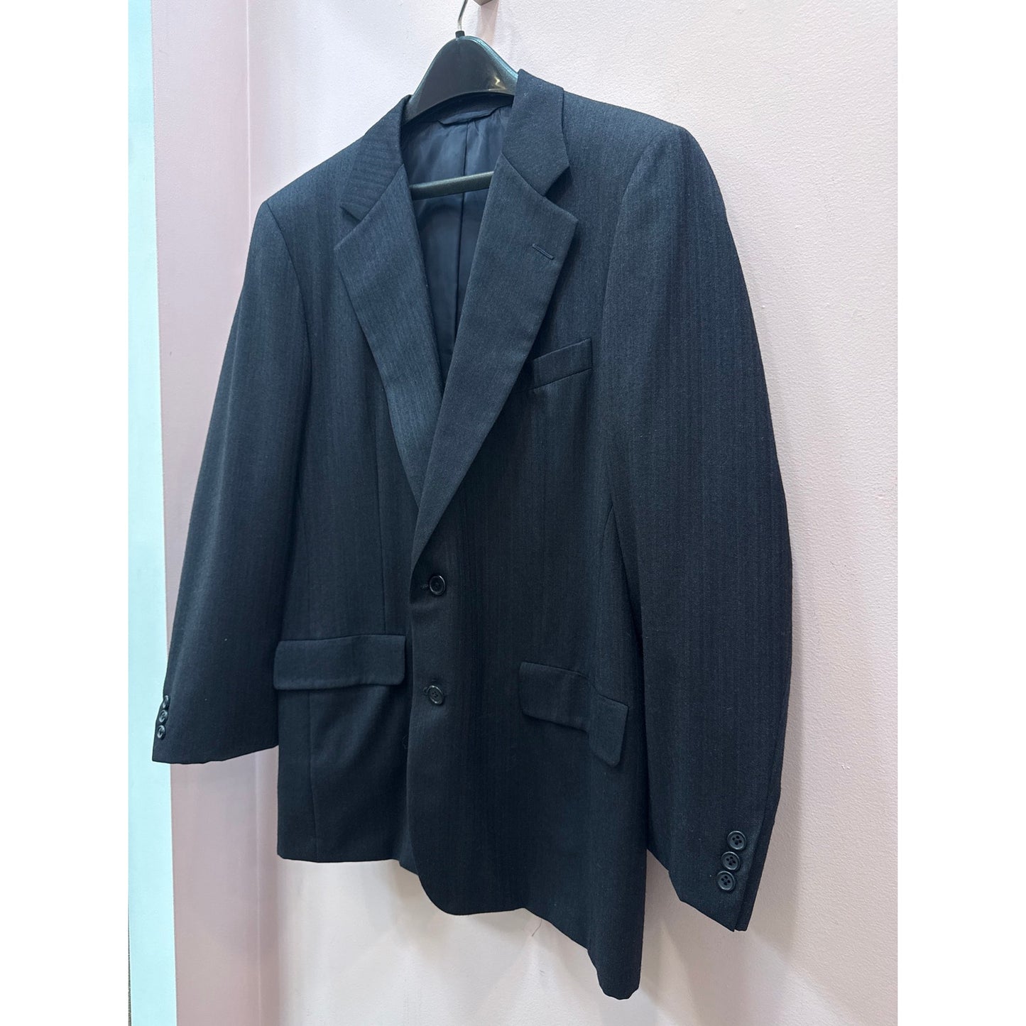 Vintage Hickey Freeman 100% Wool Suit Jacket - Size 41R