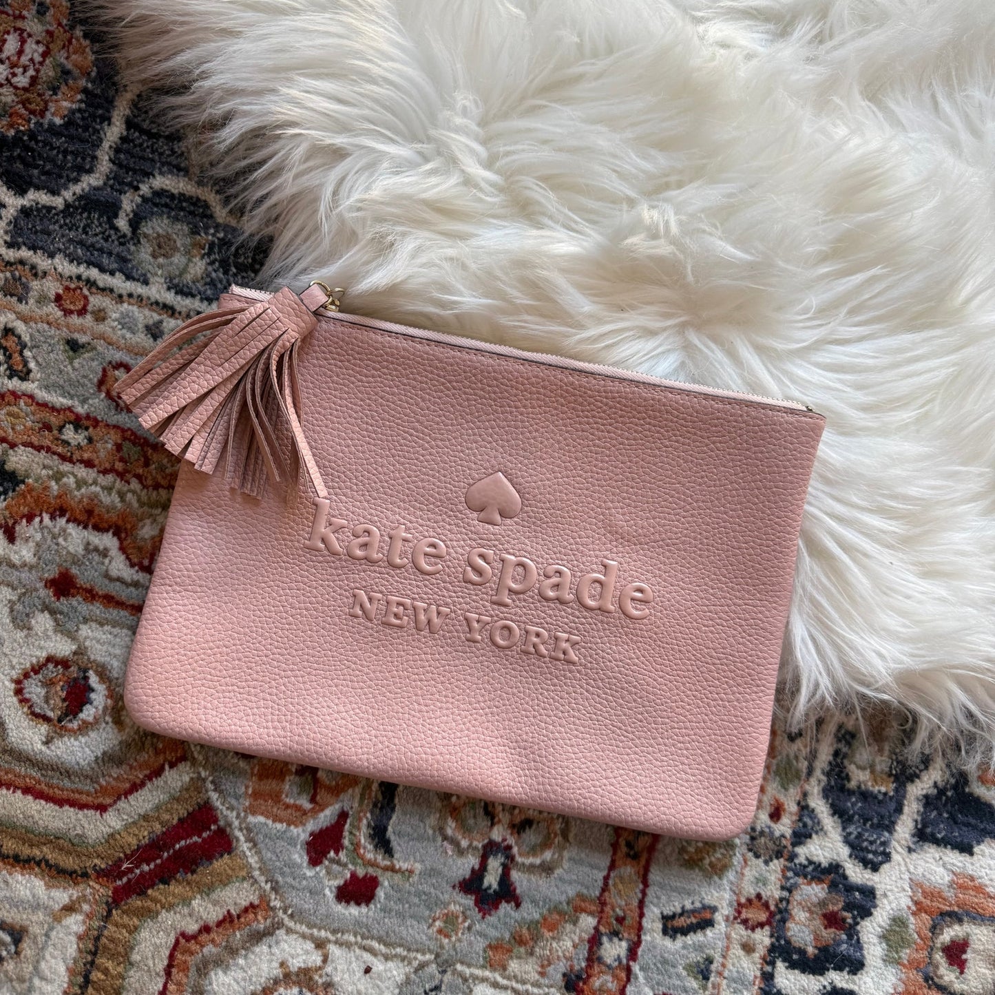 Kate Spade Authentic Leather Pouch/Clutch/Bag Organizer