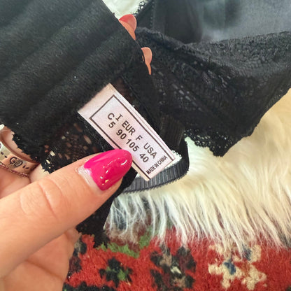 Black Lace Bra - 40C