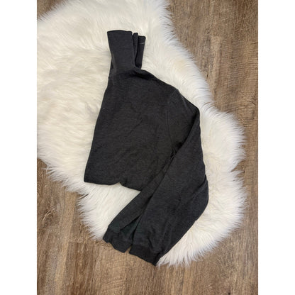 Vintage Grey Long Sleeve Turtleneck - Size L