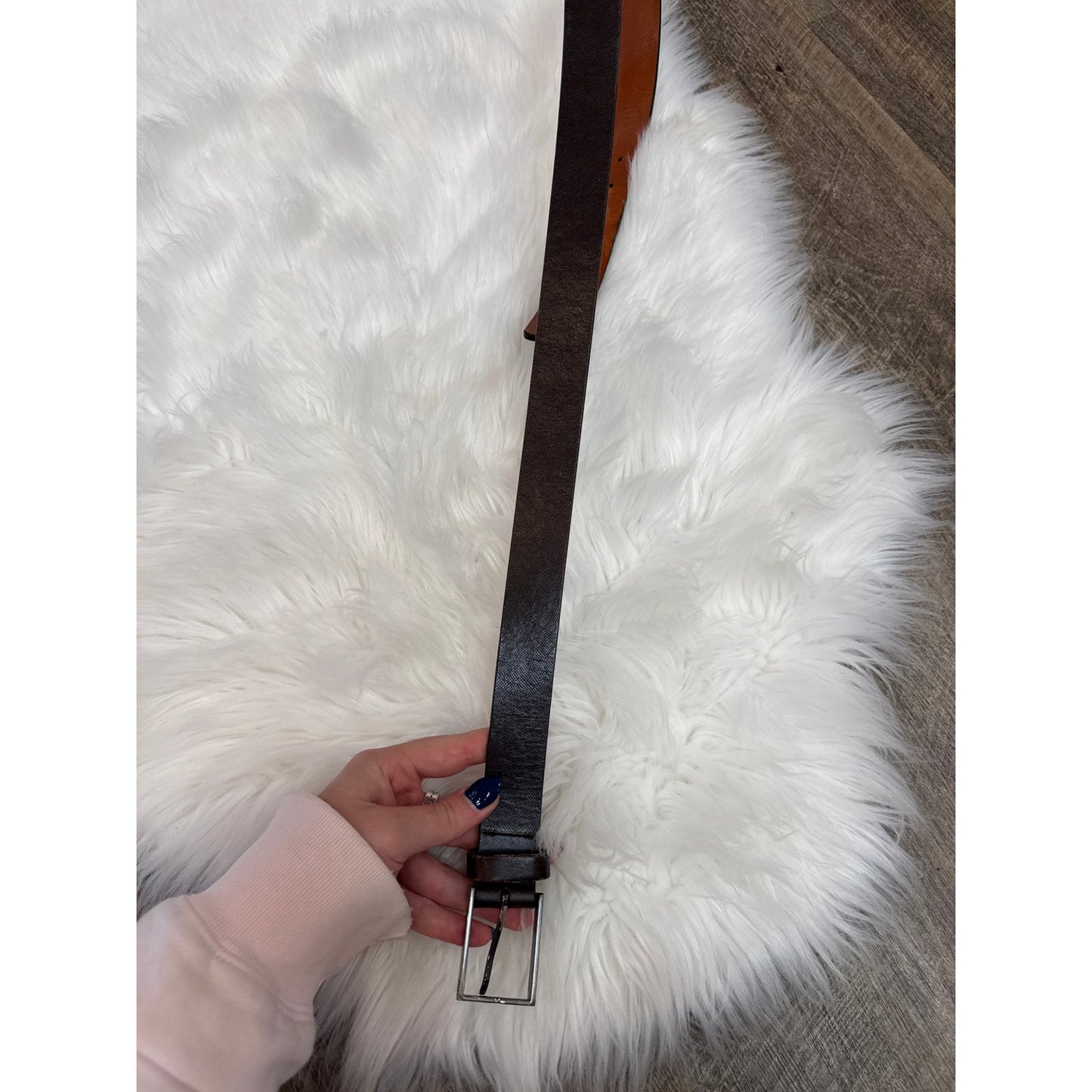 Vintage Calvin Klein Leather Belt - Size 36