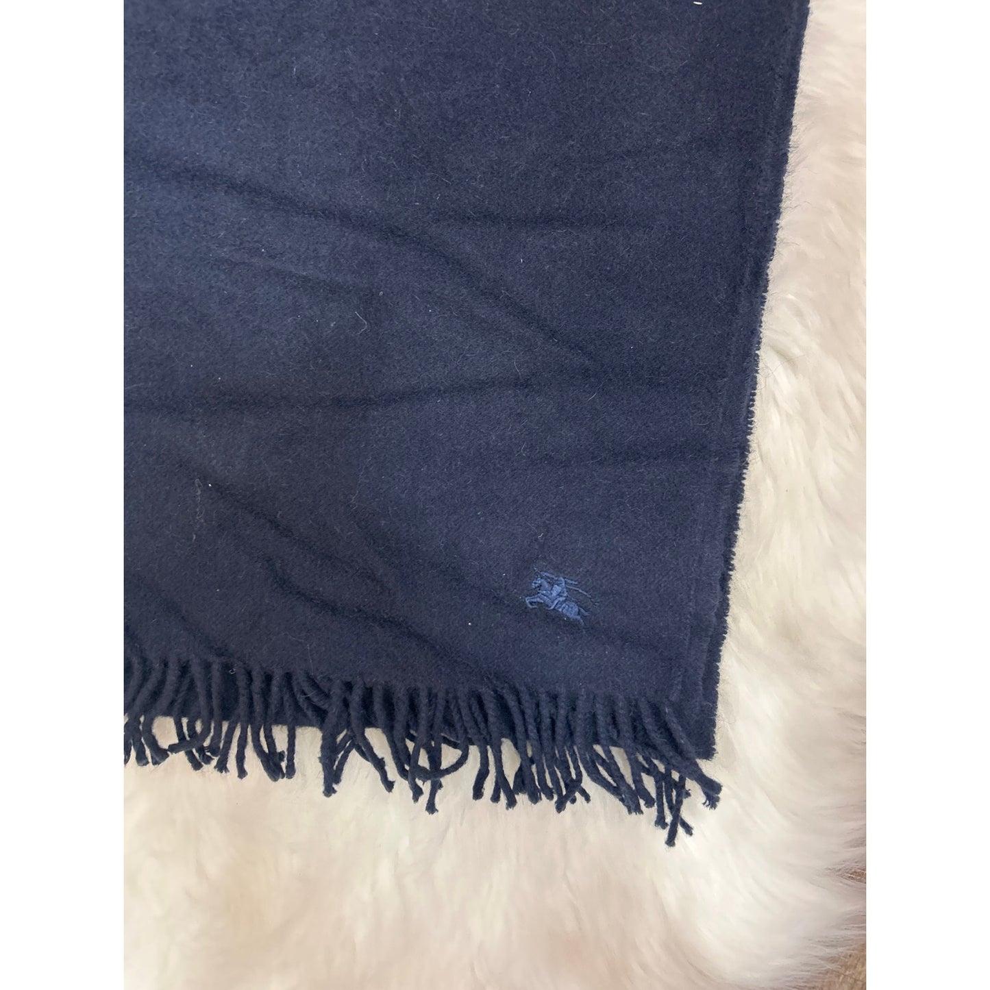 Vintage Burberry Cashmere Scarf