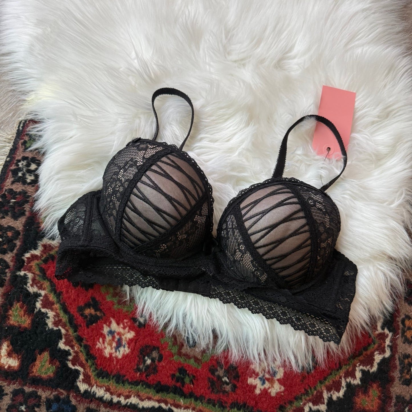 Black Lace Bra - 40C