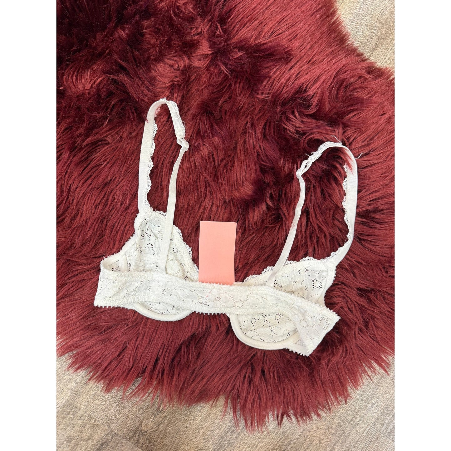 Vintage Eileen West Lace Bra - 36A