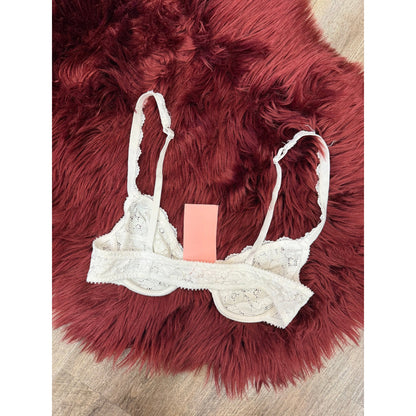 Vintage Eileen West Lace Bra - 36A