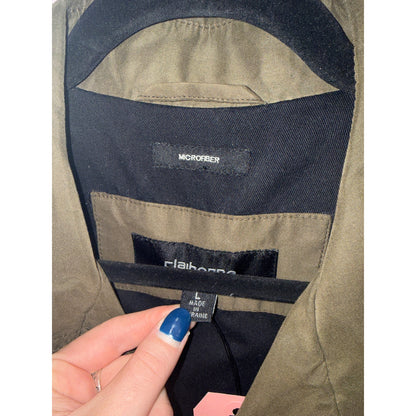 Claiborne Microfiber Zip Jacket - Size L