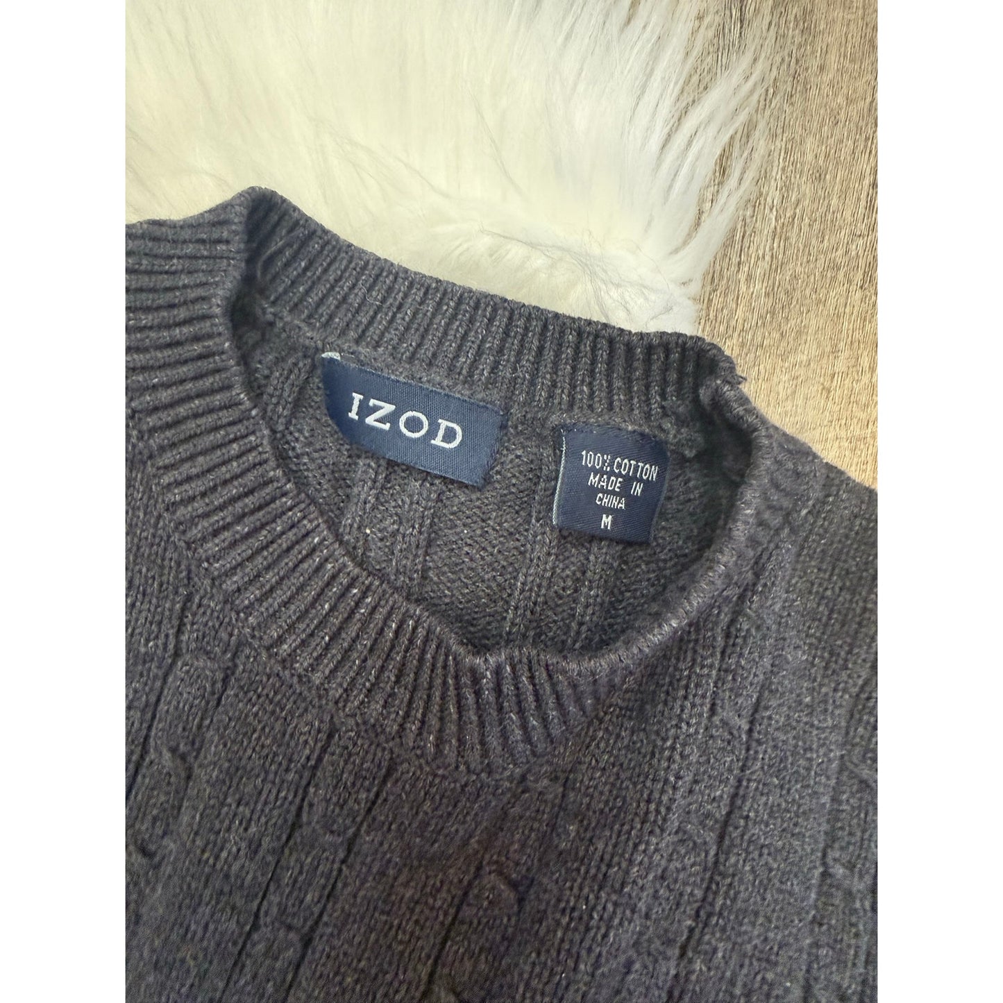 Vintage Izod Crewneck Sweater - Size M