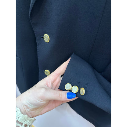 Vintage Abital Made in Italy Wool Suit Jacket - Size 40R