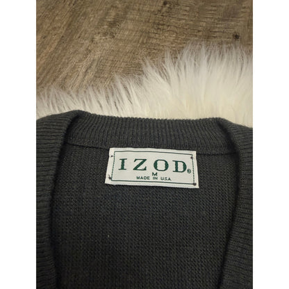 Vintage Izod V-Neck Sweater - Size M