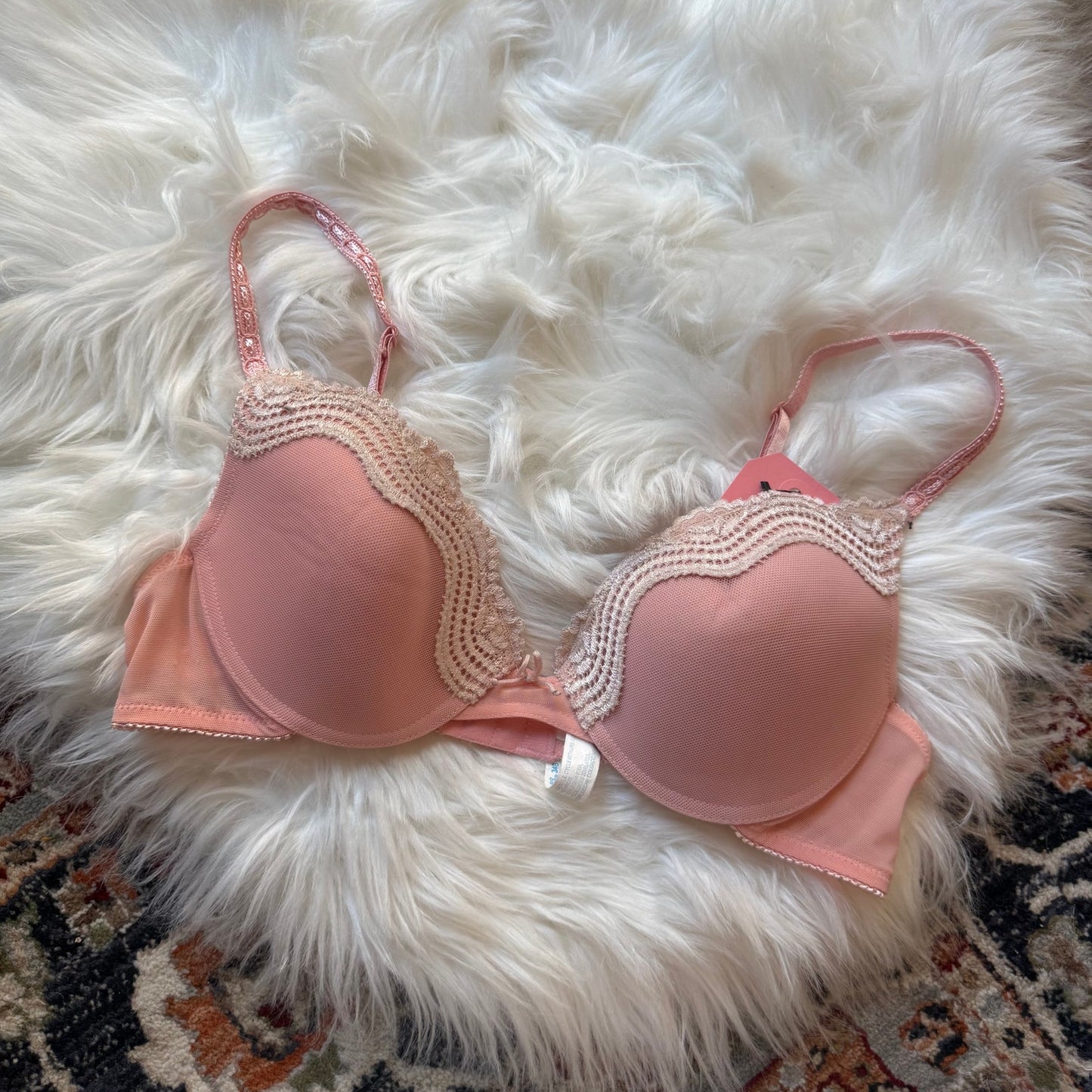 Sears Vintage Soft Pink Bra - 34B