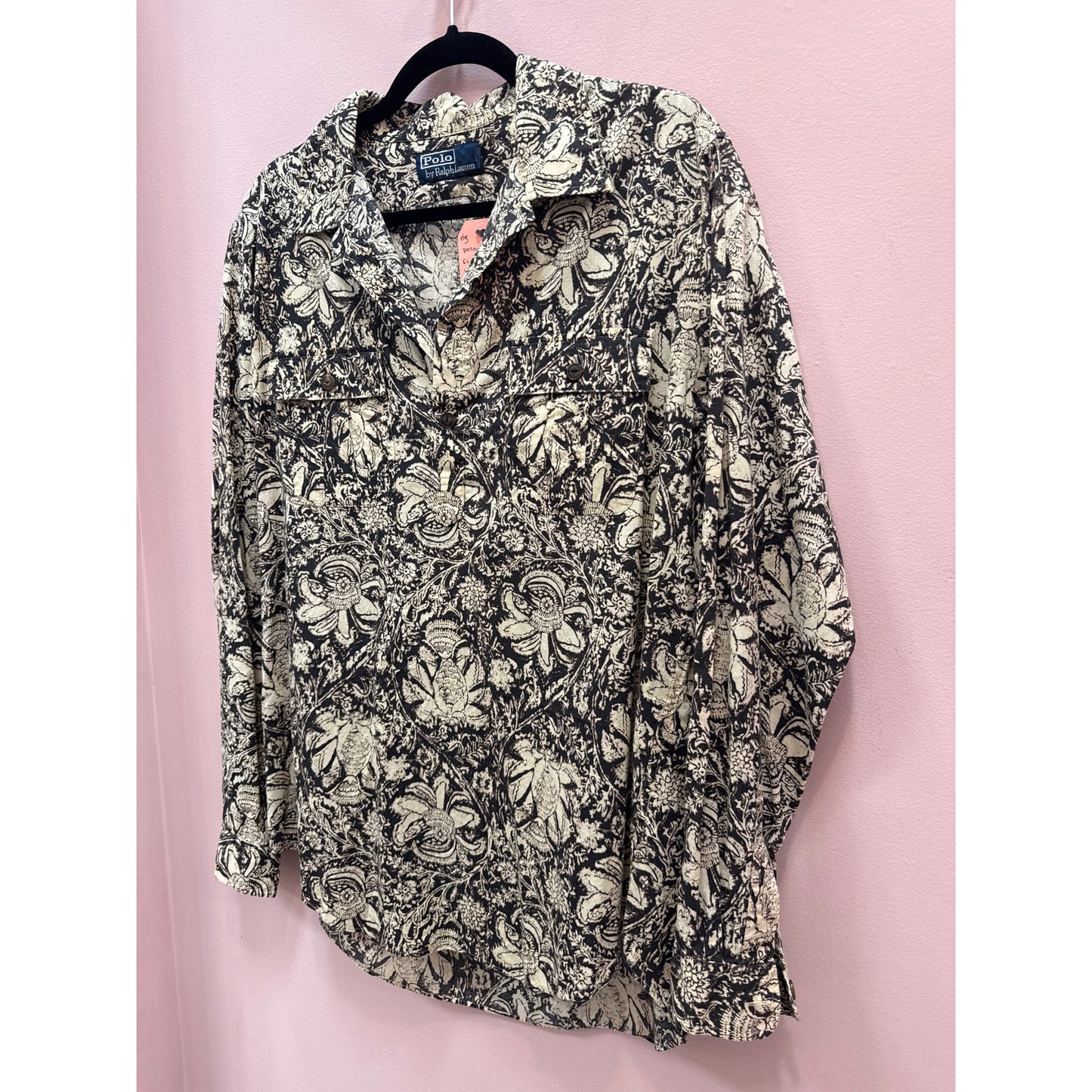 Vintage Ralph Lauren All Cotton Plaid Button Down - Size XL
