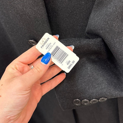 Vintage Parisian 100% Cashmere Overcoat - Size 40R