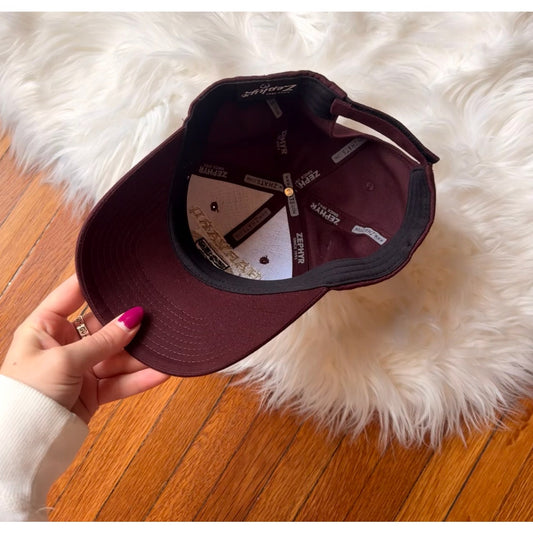 Vintage Harvard Burgundy Crest Cap - New
