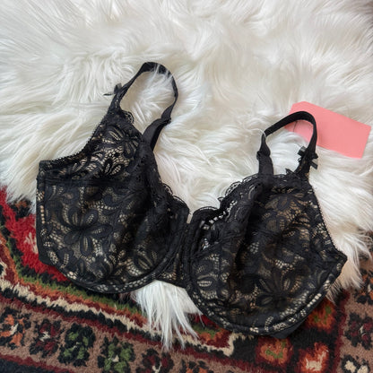 Wacoal Black Lace Bra - 32G