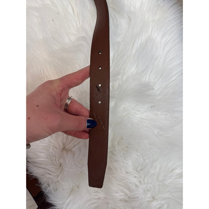 Vintage Franco Perrelli Leather Belt - Size 36