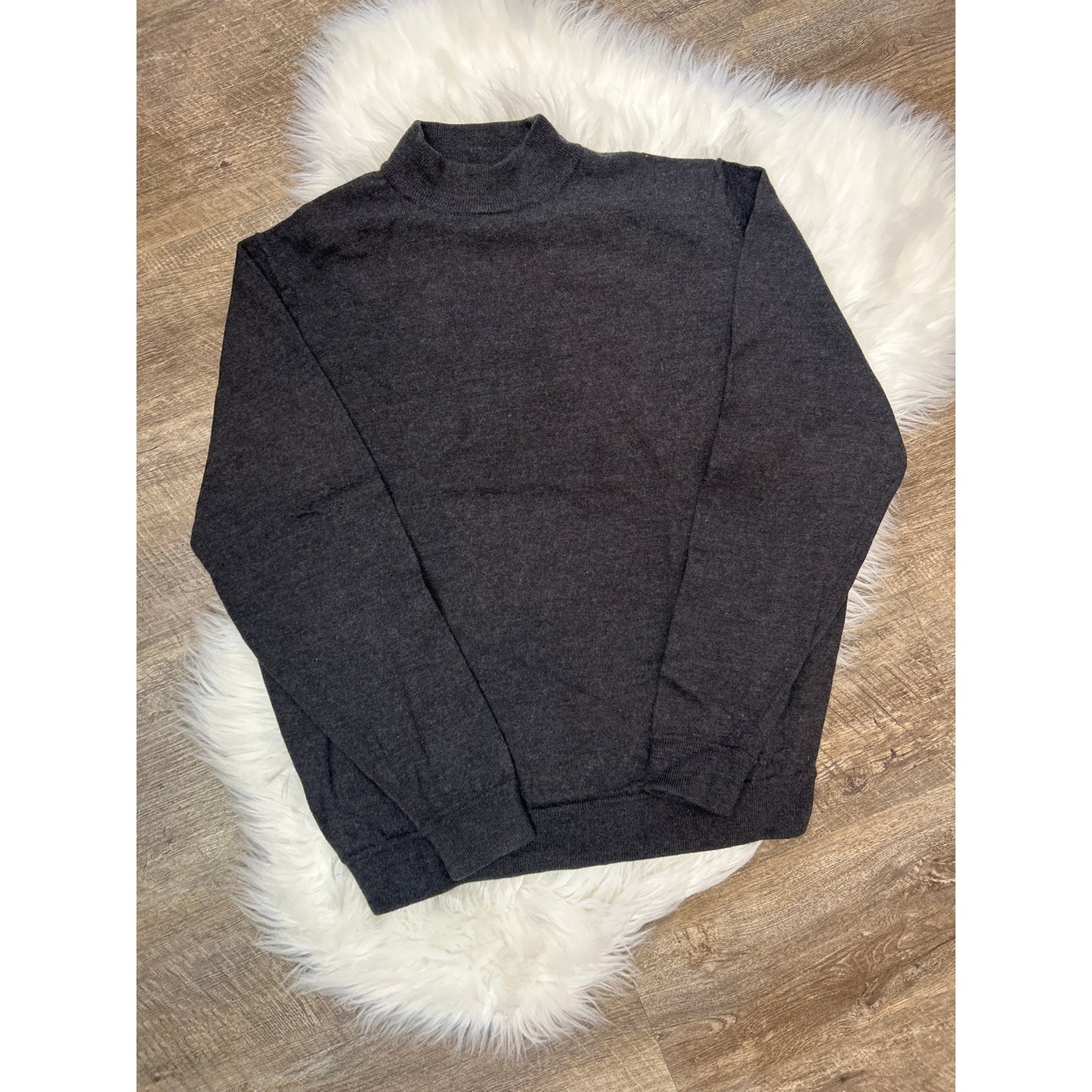Vintage Parisian Signature Merino Wool Sweater - Size L