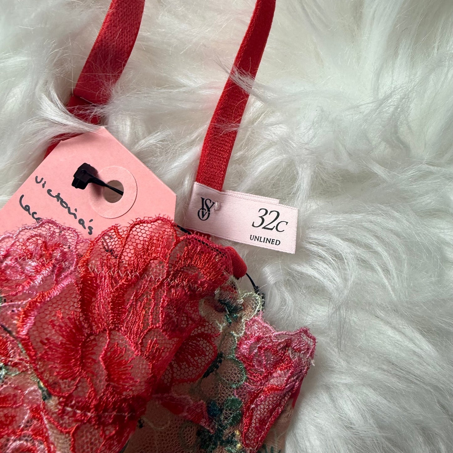 Victoria's Secret Lace Bustier - New, 32C