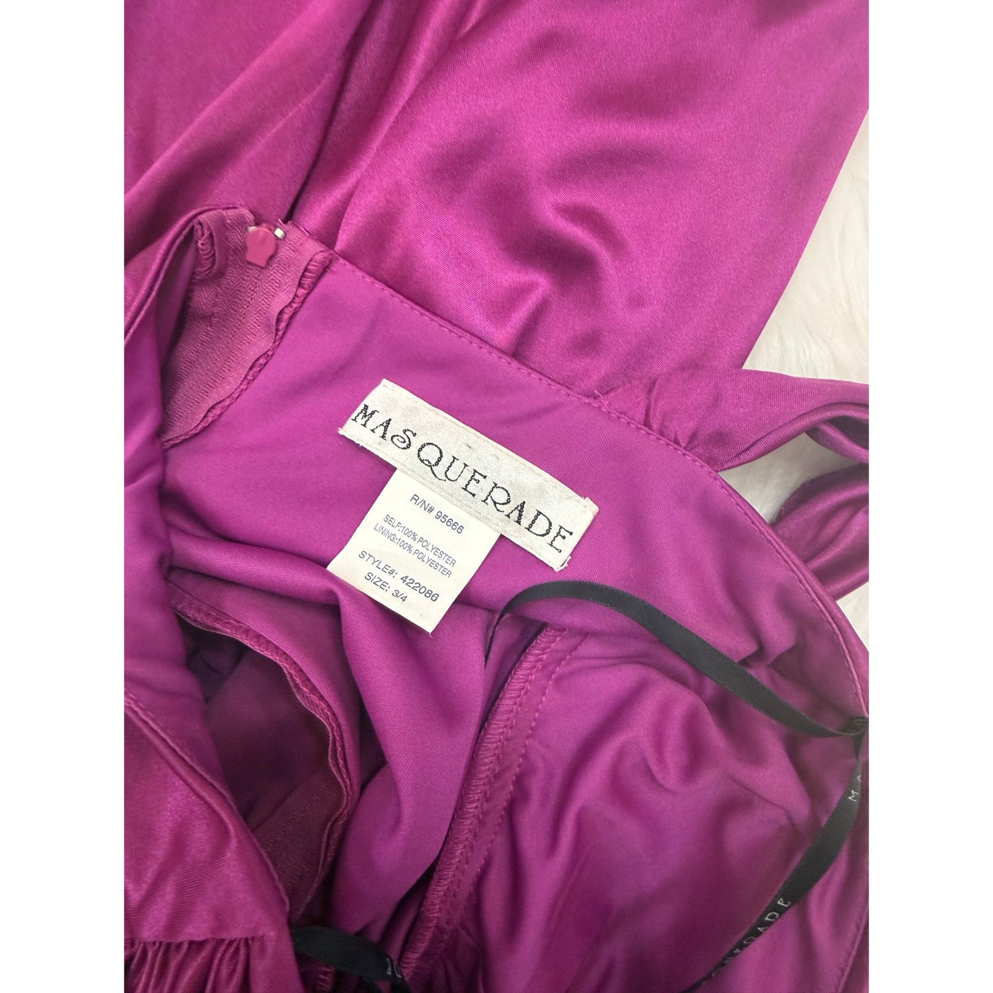 Vintage Y2K Satin Dress - Size XS
