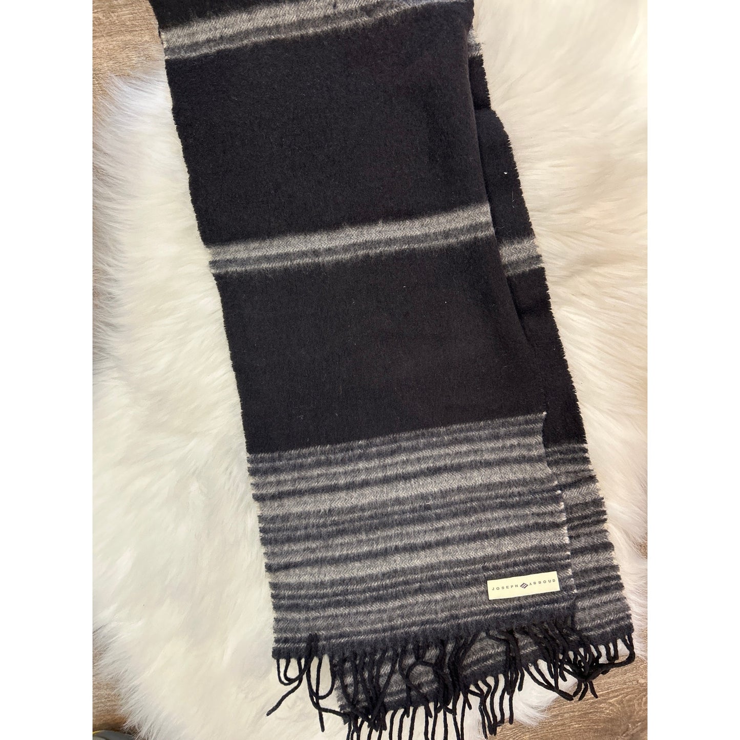 Vintage Joseph Abboud Cashmere Scarf