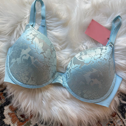 Soma Tiffany Blue Lace Bra - 34D