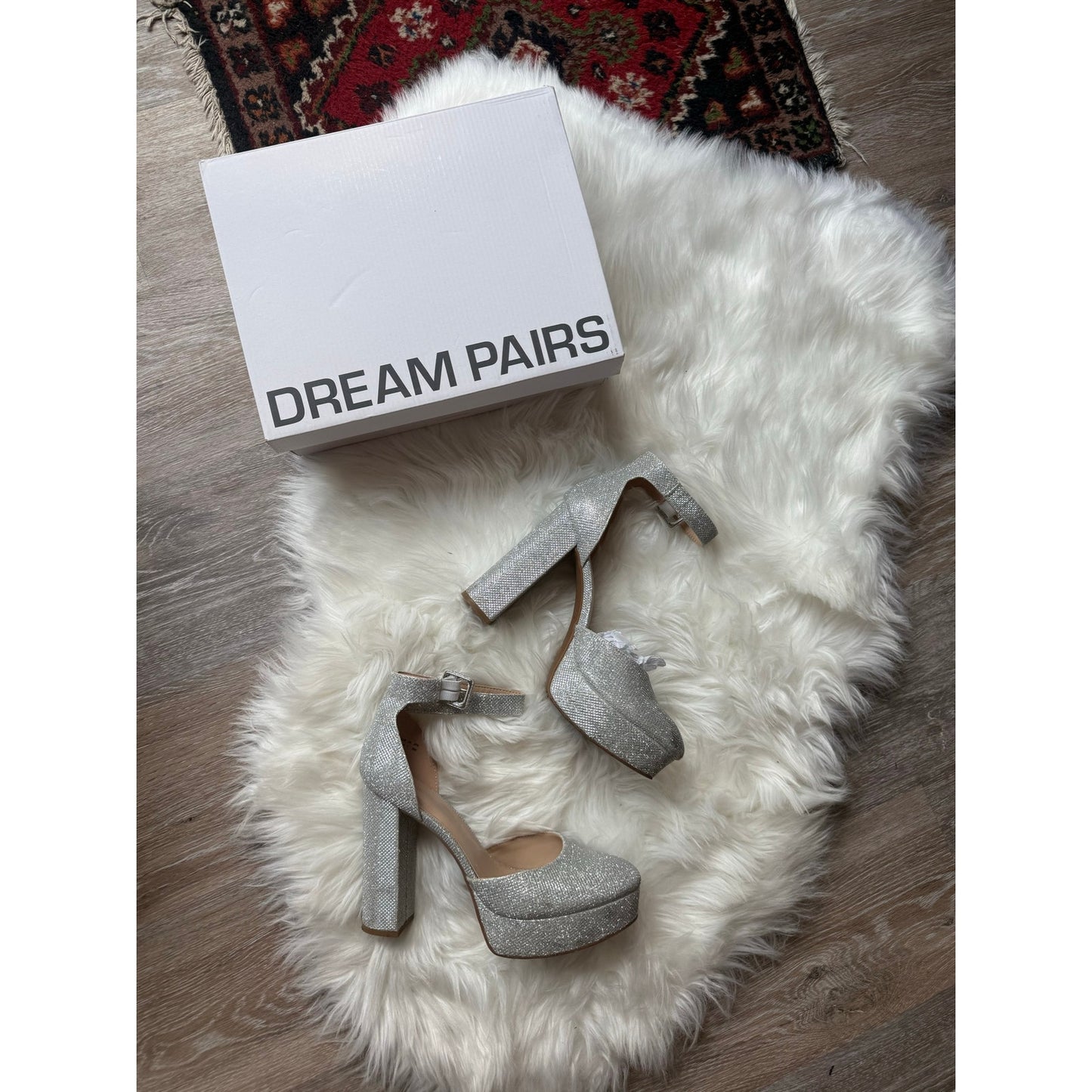 Sparkle Vegas Showgirl Shoes - Size 9
