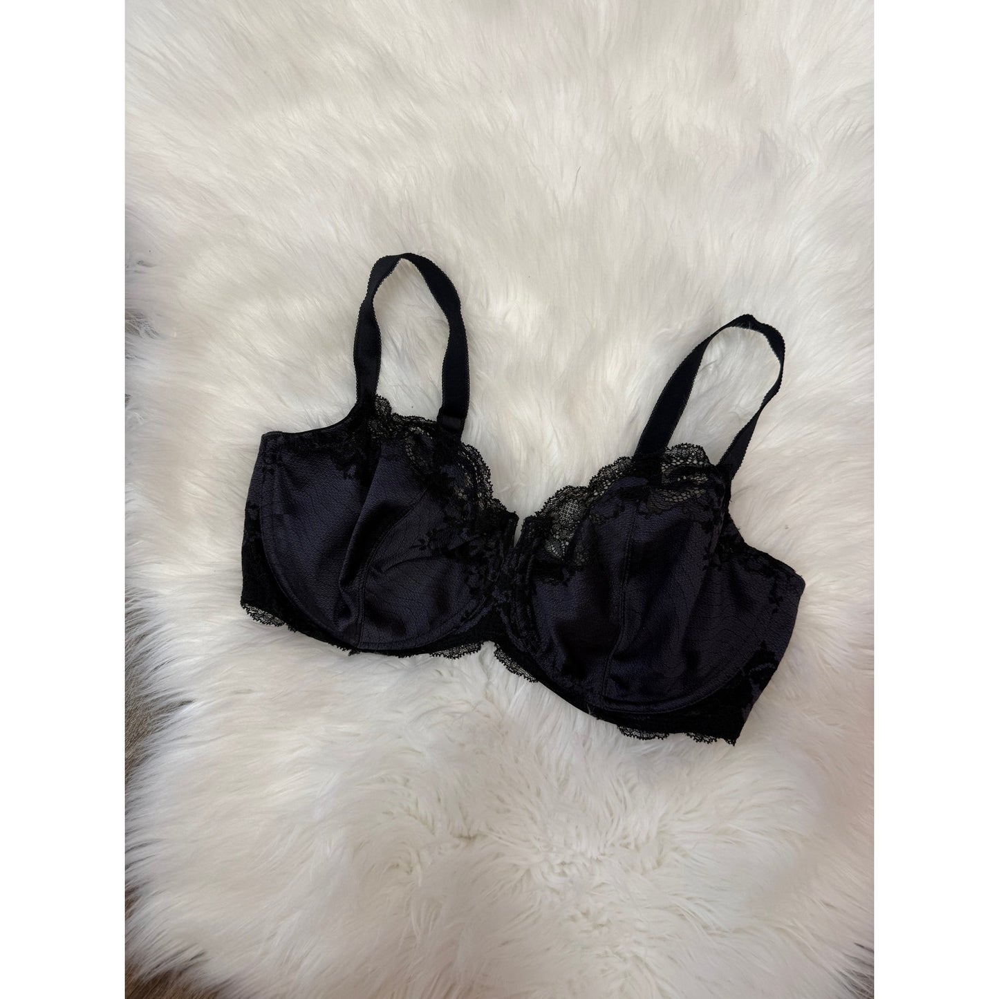 Wacoal Black Lace Bra - 38DD