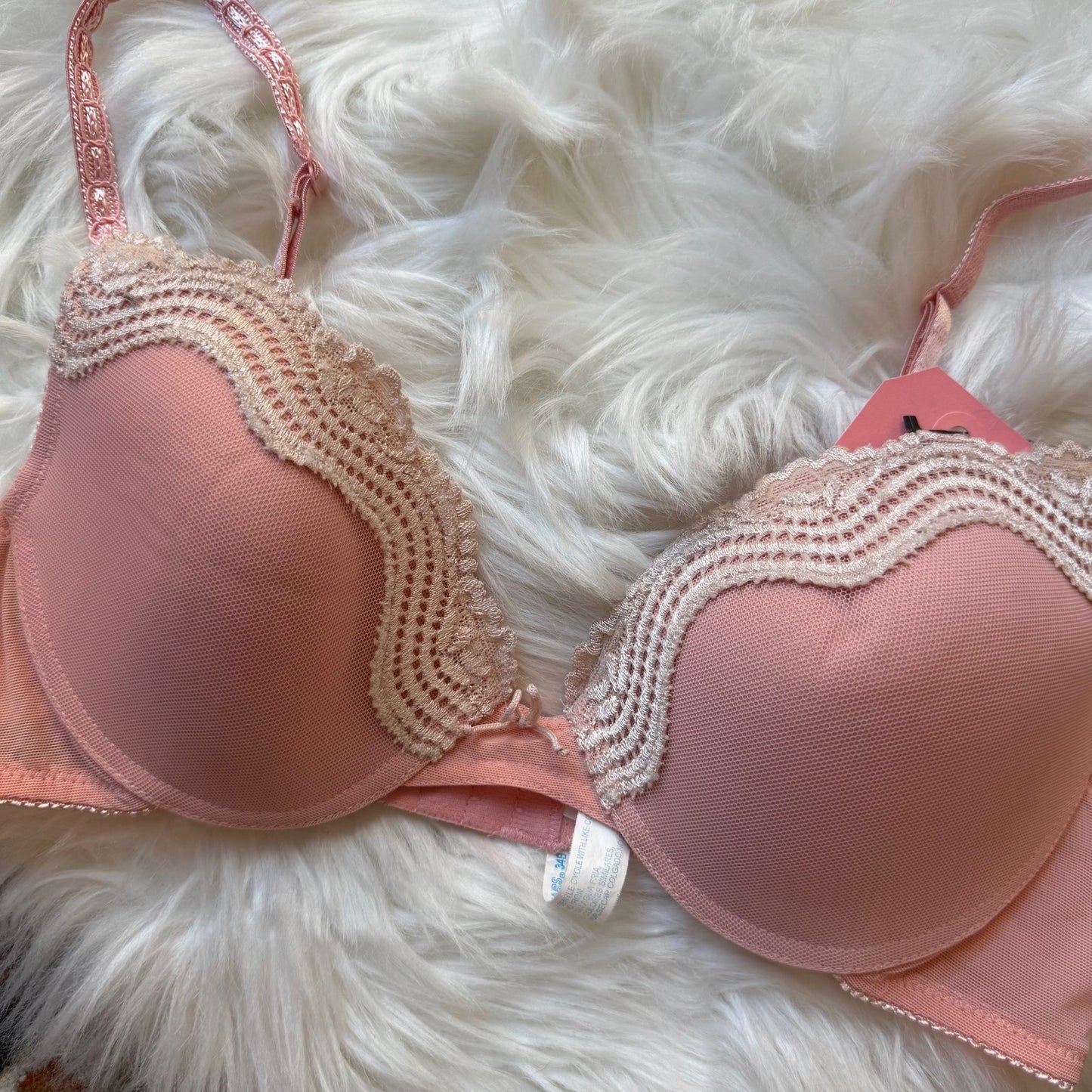 Sears Vintage Soft Pink Bra - 34B