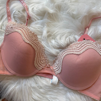 Sears Vintage Soft Pink Bra - 34B