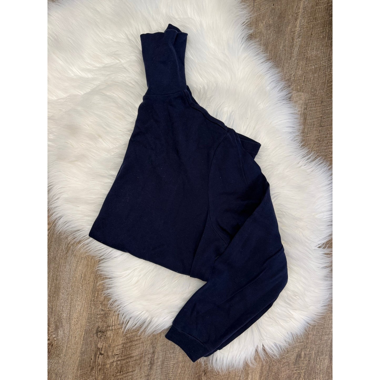 Vintage Navy Long Sleeve Turtleneck - Size L