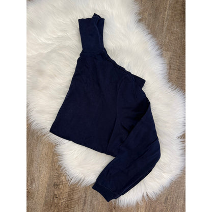 Vintage Navy Long Sleeve Turtleneck - Size L