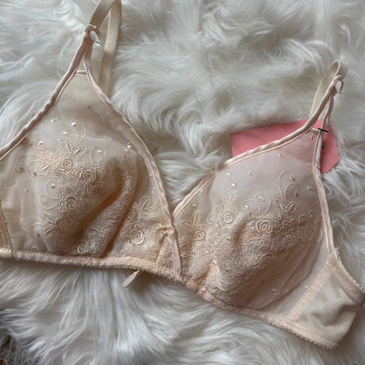 Wacoal Beige Soft Cup Bra/Bralette - 36A